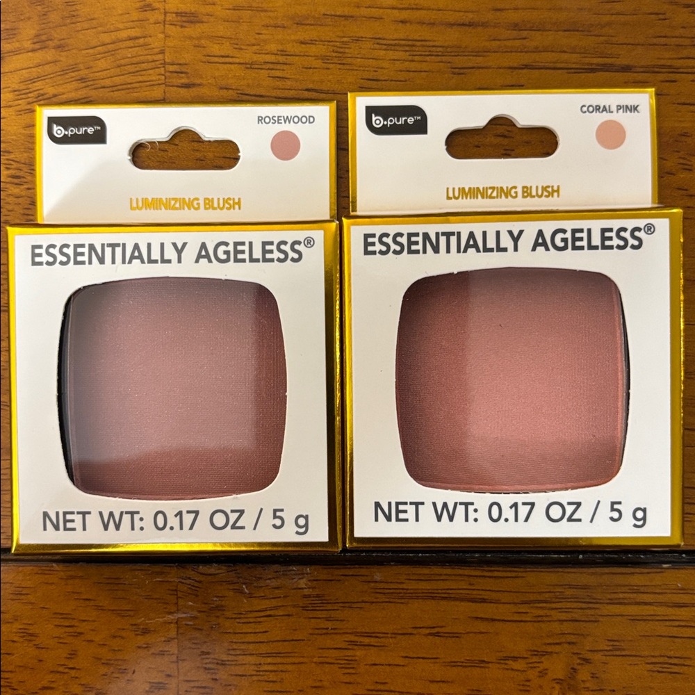 ROSEWOOD & CORAL PINK - Essentially Ageless Luminizing Blush